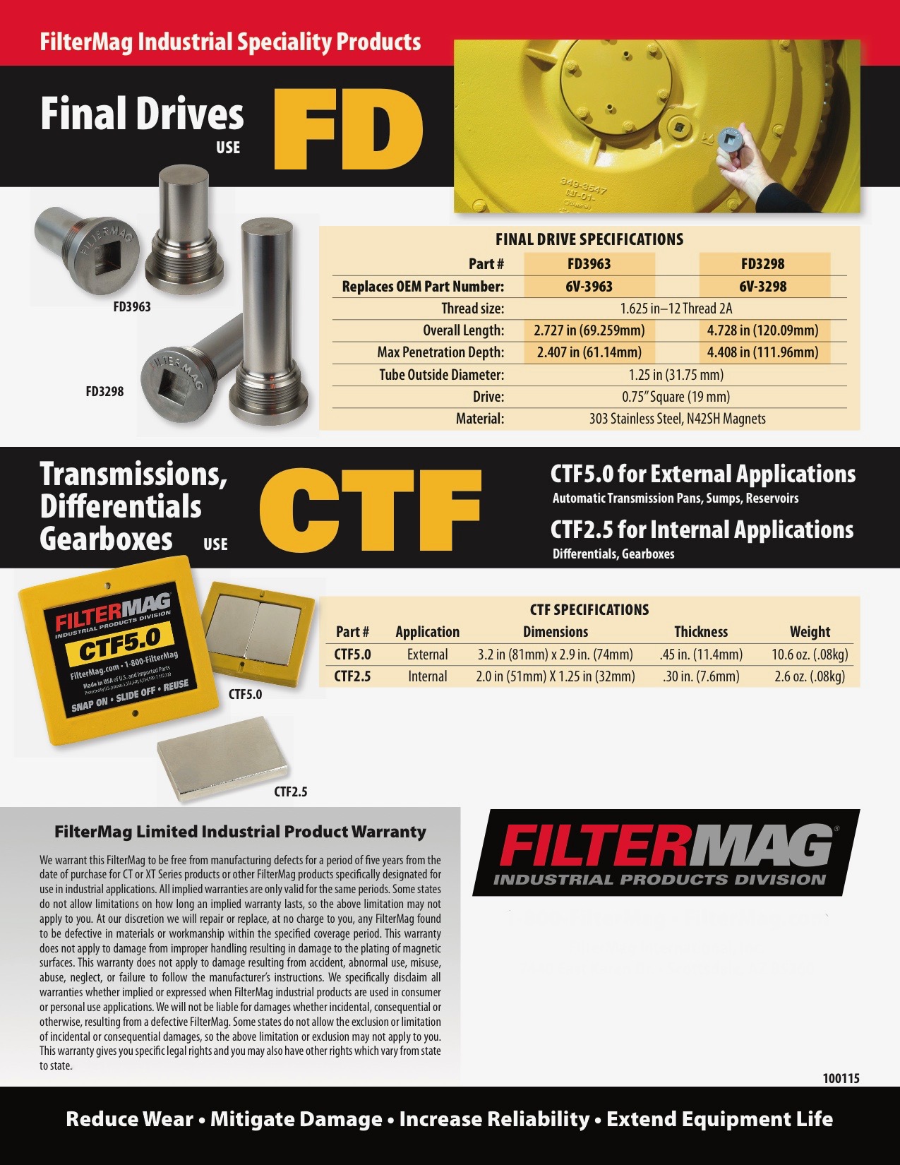 FilterMag Final Drive