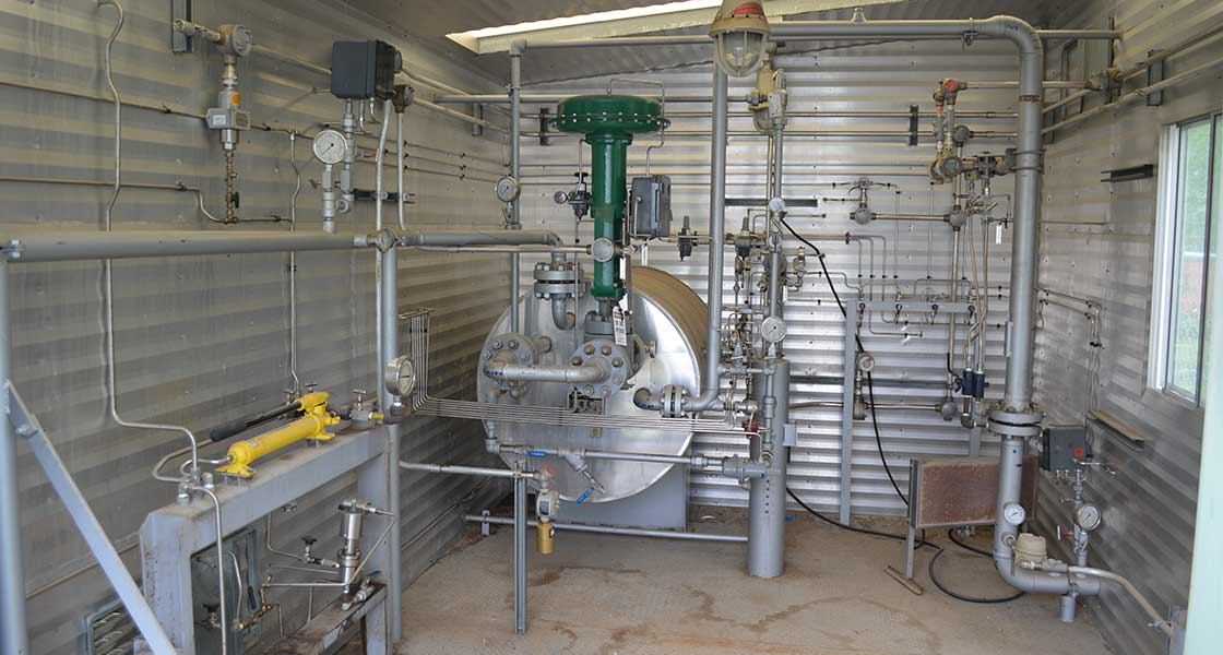 Opsco Line Heater Building